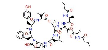 Loggerpeptin B